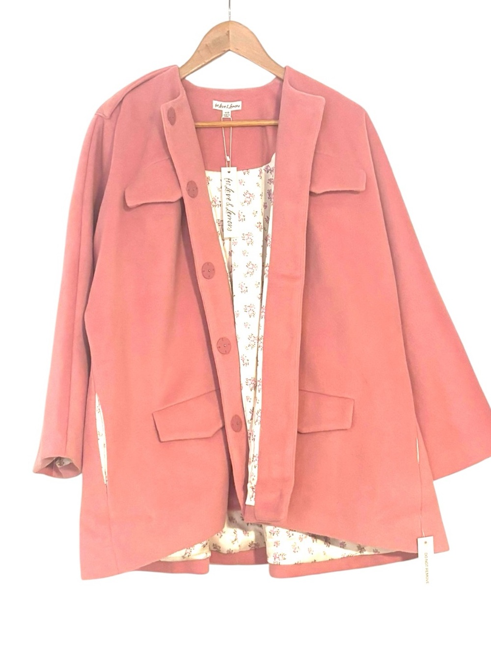 For Love and Lemons Oversized Coat